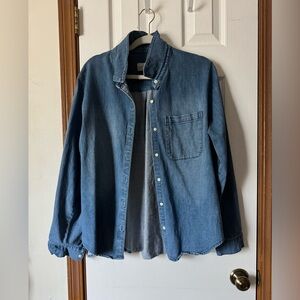 Classic Blue Denim Shirt